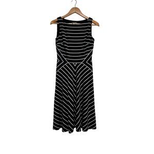 Ralph Lauren black and white dress